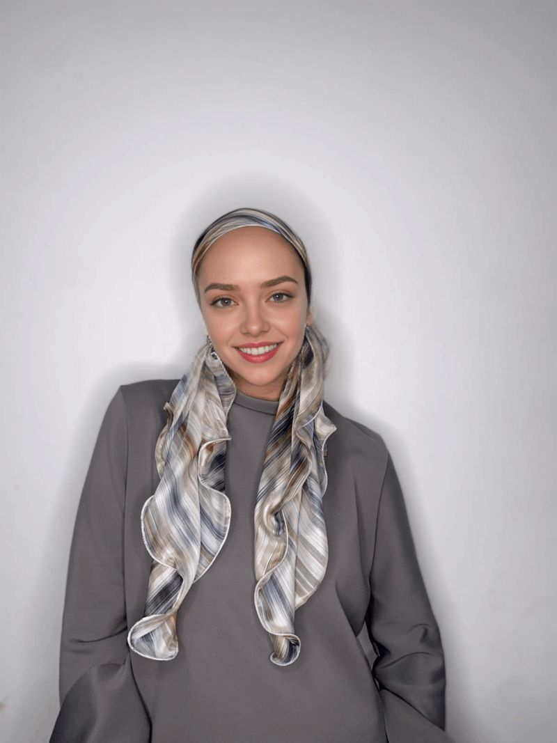 ⁦שיפון אפור ושמנת נוצץ⁩ – תמונה ⁦4⁩